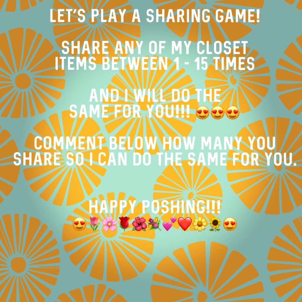 SHARING IS CARING, SO LET’S PLAY A GAME!